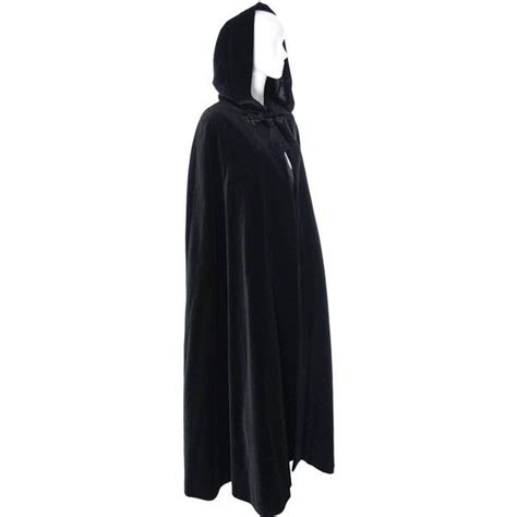 Yves Saint Laurent Vintage Hooded Cape Coat 